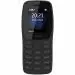 Nokia 105 Plus SS, Charcoal, Featurephone