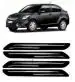 Gee Cee Black Pvc Car Bumper Protector Guard For Maruti Swift Dzire (Set Of 4)
