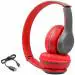 G2L BEST BUY Wireless Bluetooth Headphone with HD Sound and Bass (RED On the Ear) Bluetooth Headset (Red, On the Ear)