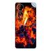 GADGETSWRAP Printed Vinyl Skin Sticker for Vivo Y100 (5G) - fire