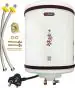 DIGISMART Storage 2 Kva 25 LTR. 5 Star Geyser Metal Body Special Anti Rust Coating Body, HD ISI Element Hotline with 2 Year Warranty (Ivory) with Free Installation Kit and adjustable outer thermostat