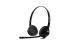 Gbh Black, Grey Pu Metal Fox 69 Binaural Noise Cancellation Headset Wired Headset With Mic Usb Connector