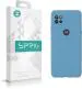Sprig Liquid Silicone Blue Back Cover For Motorola G 5G, Moto G 5G