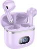 hoco. EQ1 TWS Earbuds With 40 Hours Playtimes and ASAP Charge Bluetooth Headset (Purple, In the Ear)