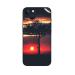 GADGETSWRAP Printed Vinyl Skin Sticker for Apple iPhone 14 - Sunset African Tree Savannah