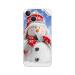 GADGETSWRAP Printed Vinyl Skin Sticker for Apple iPhone 13 - Happy Snowman