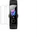 Ali Creation Tempered Glass Screen Protector For Honor Band 4 (Transparent)