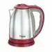 Prestige PKOSS, 1500W, 1.5L Stainless Steel Electric Kettle, Red