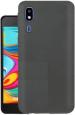 Multronics Black Rubber Back Cover Compatible With Samsung Galaxy A2 Core