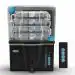 Addyz Fully Automatic Water Purifier with Silver impregnated Carbon Advanced Multi stage RO+UV+UF+ TDS Controller, Elegant 12 Litres Storage Black best for home & office
