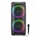 ZEBRONICS Zeb-PSPK 15 (Barrel 200), Karaoke, RGB lights, TWS, Wired Mic, 40 W Bluetooth Party Speaker (Black, Stereo Channel)