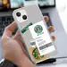 Emble Starbucks Designer Printed Silicone Case For IPhone 14 Plus