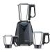 Bajaj Juvel Digi Mixer Grinder 800 Watts 3 Jars, Dark Grey
