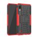 Lustree Samsung Galaxy A10 Red Plastic Scratch Resistance and Shock Proof Mobile Back Cover Case - 18 x 5 x 0.05 cm