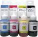 GPN PRINT Refill Epson L130 L360 L380 L361 L565 L210 L220 L310 L350 L Tri Color Ink Bottle (Pack of 4)