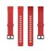 LIDDU Silicone Smart Watch Strap for Realme Smart Band Watch RMA183 (Red)