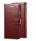 Mcase Brown Artificial Leather Flip Cover For Samsung Galaxy On8 (Model - Vintage Flip - 7300)