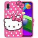 Clickaway Infotech Samsung Galaxy M02 Premium Soft Touch Girls/Women Most Like Favourite Hello Kitty Back Case Cover