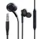 Fryska Black Best Earphone Bass Booster Sound Q With Mic Wired Headset, In The Ear
