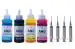 ANG Ink for canonn pixma mg2577s Ink Refill kit Cyan, Magenta, Yellow & Black - 100 ML Each Bottle (4 Ink with Syringe)