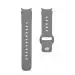 JOBINKA (Button Watch 4 Strap Black) Soft Silicone Smart Watch Strap Compatible with Samsung Galaxy Watch 4 (44mm, 40mm) Watch 4 Classic (42mm ,46mm) Watch Strap (Black)
