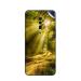 GADGETSWRAP Printed Vinyl Skin Sticker for Oppo Reno 10x Zoom - sun rays through the forest trees road