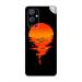 GADGETSWRAP Printed Vinyl Skin Sticker for Oneplus 9 Pro - Orange Sun