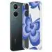 Fashionury Back Cover for Vivo Y03 Designer, Printed,Transparent,Flexible, Silicon -D2113