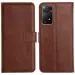 Orosky Redmi Note 11 Pro Flip Back Cover, Full Body Protection Wallet Style Magnetic Closure Leather Flip Cover Case for Xiaomi Redmi Note 11 Pro (Brown)