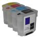 Verena Empty Refillable Cartridge Compatible for HP DesignJet 510 Printers Compatible with HP 82 All Four Colors Printers