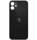 Imbi Black Glass Back Panel For Apple Iphone 12 Mini