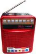 BEERTECH...GET THE BEST TECH NX BS109FM Portable AC, DC Tooth Multimedia Music Speaker With 3.5 mm Headphone Jack FM Radio (Red)