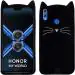 CASECRAFT Honor 8x, JSN-L22 Black Rubber Shock Proof Mobile Back Cover