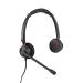 Gbh Black Pu Metal 520Hd Wired On Ear Binaural Noise Cancellation Headset With Mic