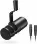 MAONO PD100 XLR Podcast Microphone, Cardioid Studio Dynamic Mic for Vocal Recording, Streaming, Voice-Over, Voice Isolation Technology, Metal Mic, Works for Audio Interface, Mixer, Sound Card