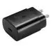 BKSTAR 25W USB-C Super Fast PD Charger Adapter Compatible with Samsung Mobile Phone (Black)