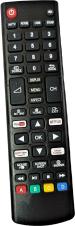 ANM RemoteCompatible For Smart TV Crown King Tv , Reconnect crown, reconnect - Same model Only, VERIFICATION ON customer care Remote Controller (Black)