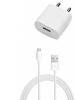 Webilla Wall Charger Accessory Combo For Vivo V9 6 Ram (White)