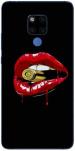aadia Huawei Mate 20 X Matte Vinyl Lips Printed Mobile Skin Sticker with Scratch Resistant Lamination