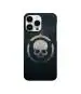 Casotec Skull Pattern Print Design 3D Printed Hard Back Case Cover for Apple iPhone 14 Pro Max