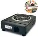 Orbon Bangalore 2000W, 1 Burner, Electric G Coil Radiant Cooking Stove | Induction Cooktop Electric Cooking Heater, Black