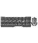 FRONTECH Wireless Gaming Keyboard and Mouse Combo(KB-0018, Black)