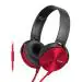 Sony MDR XB450AP Red In Ear Headphones