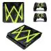 Tcos Tech Ps4 Slim Skin Protective Wrap Cover Vinyl Sticker Decals