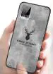 Lejaao Vivo V20 Vivo 2025 Deer Series Gray Leather, Cloth PC and TPU Mobile Back Cover