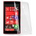 Heartly Nokia Lumia 1320 Transparent Back Case Cover