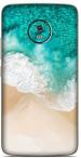 aadia Motorola Moto G5 Matte Vinyl Waves Printed Mobile Skin Sticker with Scratch Resistant Lamination
