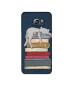 Casotec Cat Sleeping On The Books 3D Printed Designer Hard Back Case Cover for Samsung Galaxy S6 edge Plus