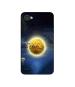 Casotec Moon View Design Printed Silicon Soft TPU Back Case Cover for LG Q6 Plus