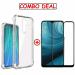Kite Digital Redmi Note 8 PRO Transparent Bumper Shock Proof Corner Soft TPU Silicone Flexible Back Case Cover + 5D/6D/11D/21D Premium Tempered Glass Screen Protector
